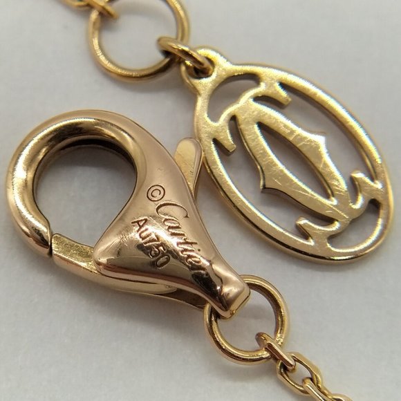 CARTIER D'AMOUR NECKLACE Diamond 18K Rose Gold - Picture 11 of 14